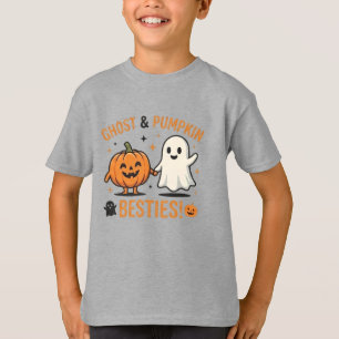 Camiseta Amigos Fantasmas y Calabazas Adorables - Amigos Es