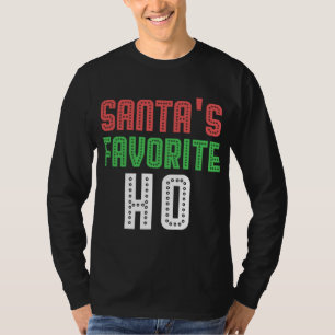 Camiseta Amigos Favoritos Ho Graciosa Navidad Rowdy Inaprop