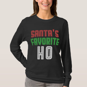 Camiseta Amigos Favoritos Ho Graciosa Navidad Rowdy Inaprop