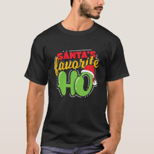 Camiseta Amigos Favoritos Ho Santa Favorita Ho Divertidos C