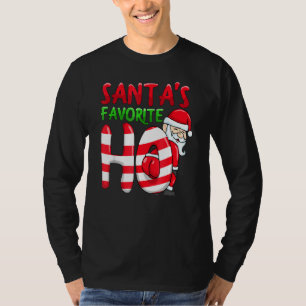 Camiseta Amigos favoritos Ho Santa Favoritos Ho Divertidos 