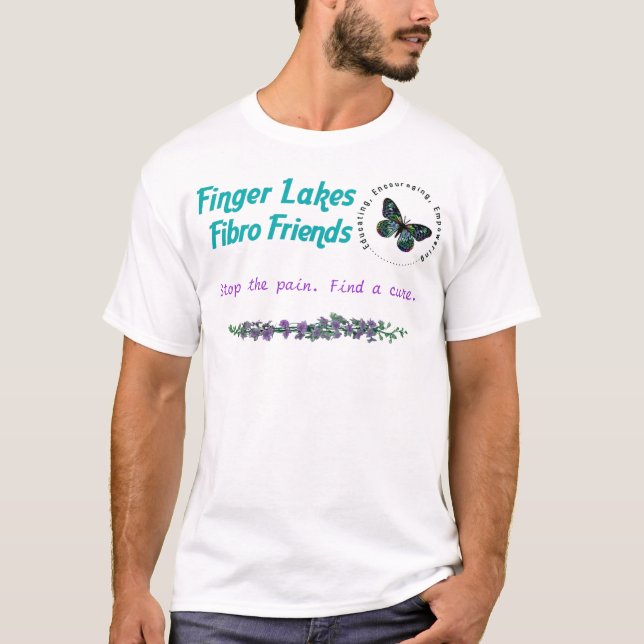 Camiseta Amigos fibro oficiales T (Anverso)