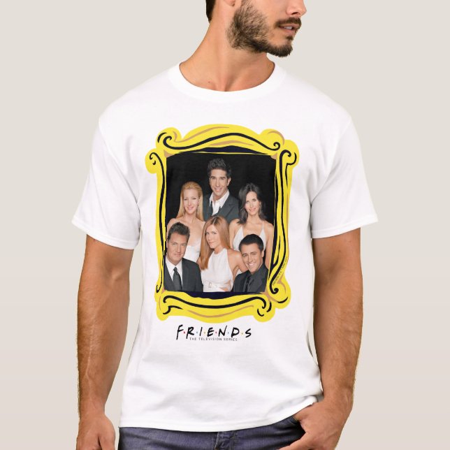 Camiseta AMIGOS™ | Fundición en el vestido formal cerrado (Anverso)