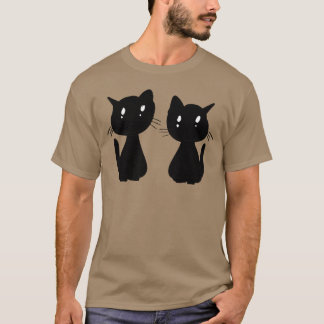 Camiseta Amigos gatos animales lindos mascota familia perso