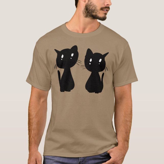 Camiseta Amigos gatos animales lindos mascota familia perso (Anverso)