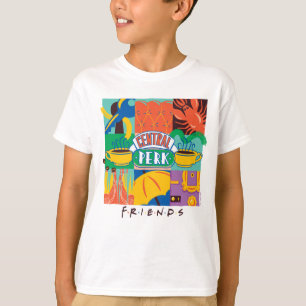 Camiseta AMIGOS™   Gráfico vibrante de Perk central