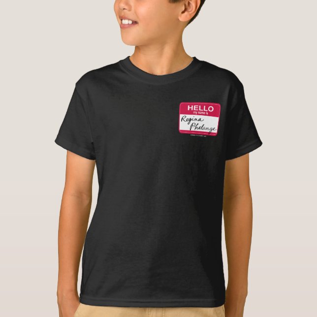 Camiseta AMIGOS™ | Hola Mi nombre es Regina Phalange (Anverso)
