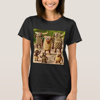 Camiseta Amigos impares - Poster de Clan de puntos y verifi