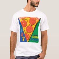 AMIGOS™ | Joey no comparte comida - Pizza Graphic