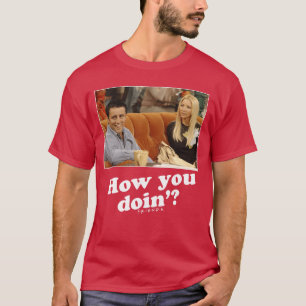 Camiseta Amigos Joey Phoebe Cómo Estás Imagen divertida