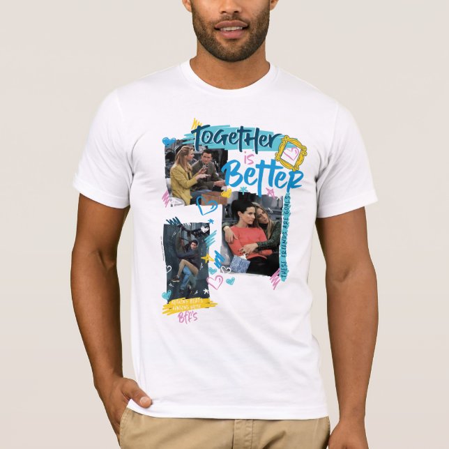 Camiseta AMIGOS™ | Juntos es mejor (Anverso)