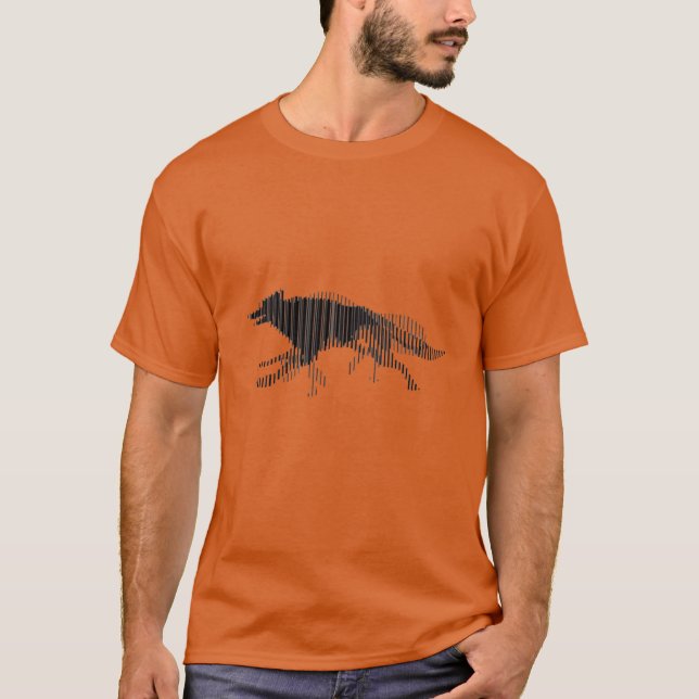 Camiseta Amigos lobo (Anverso)