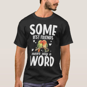 Camiseta Amigos Loros Verdes Pajarera Loros Carita Melocotó