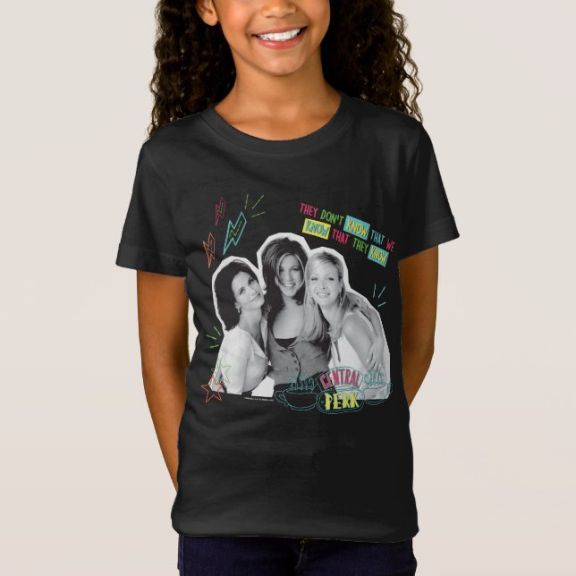 Camiseta AMIGOS™ | Mónica, Rachel y Phoebe (Anverso)