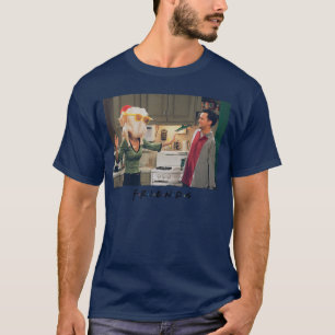 Camiseta Amigos Monicahanksgivingurkey Cabeza Chandler fami