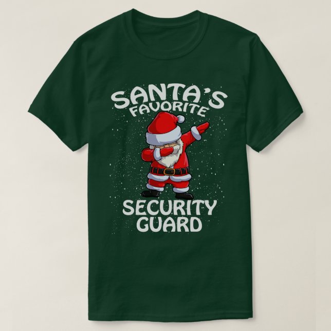 Camiseta Amigos Navidades de la Guardia de Seguridad Favori (Diseño del anverso)