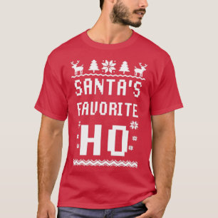 Camiseta Amigos Navidades favoritos de Ho Divertida Navidad