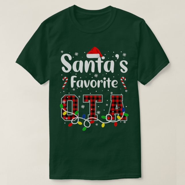 Camiseta Amigos Navidades favoritos de OTA Terapia ocupacio (Diseño del anverso)