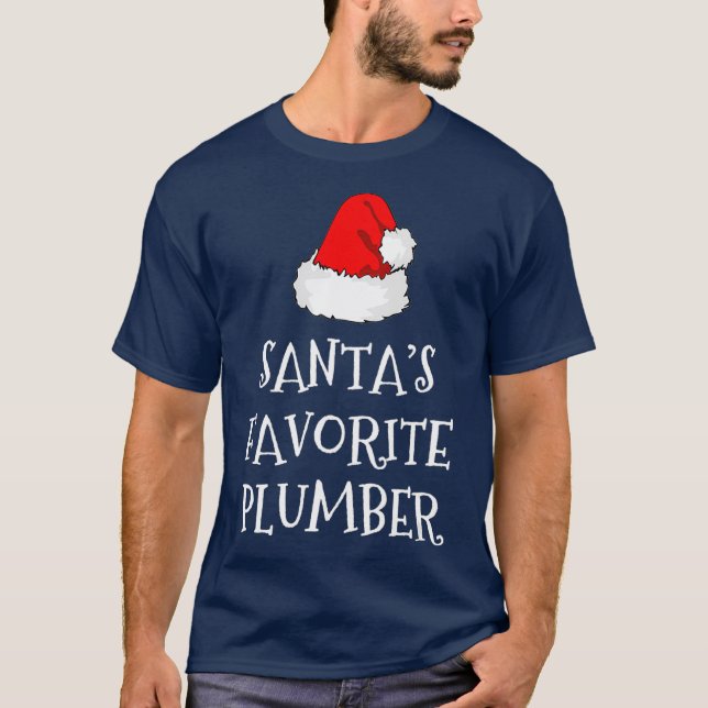 Camiseta Amigos Navidades favoritos de plomero regalo diver (Anverso)