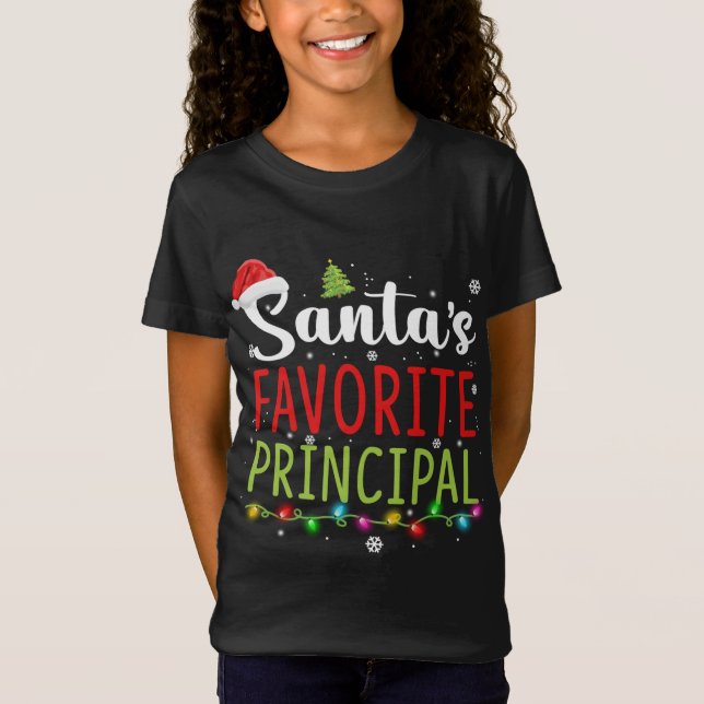 Camiseta Amigos Navidades favoritos principales Pajama Sant (Anverso)