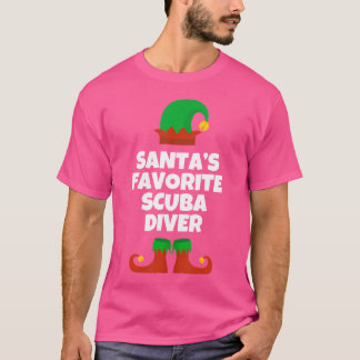 Camiseta Amigos Navidades Gorras favoritos del buzo Scuba D