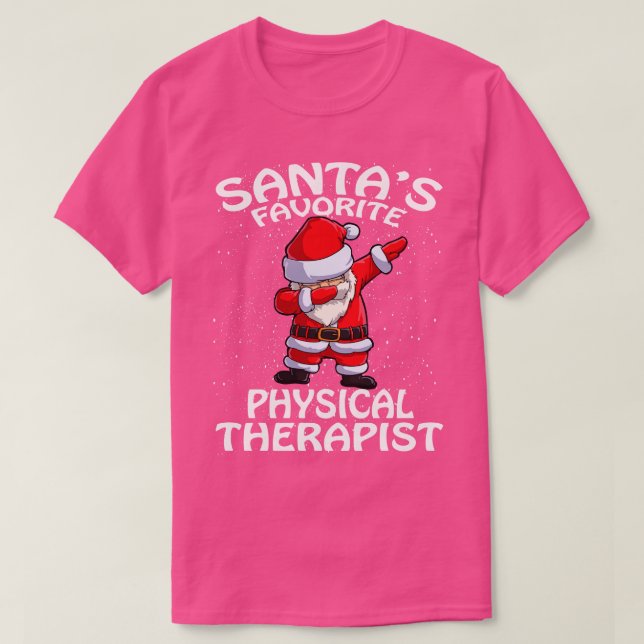 Camiseta Amigos Navidades Terapéuticos Físicos Favoritos 1 (Diseño del anverso)