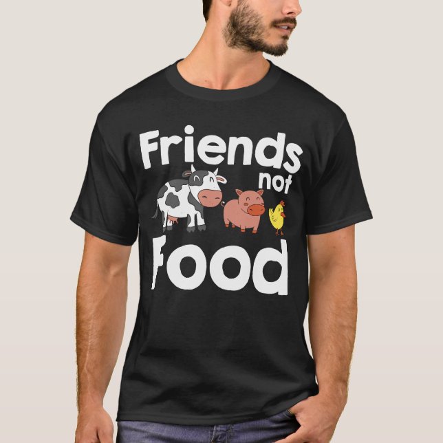 Camiseta Amigos no alimentados (Anverso)