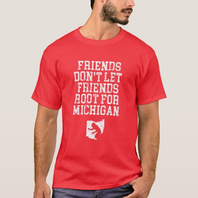 Camiseta Amigos no dejan que sus amigos se arrastren por Mi (Anverso)