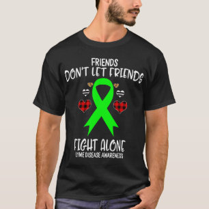 Camiseta Amigos no permiten a amigos luchar solos contra la