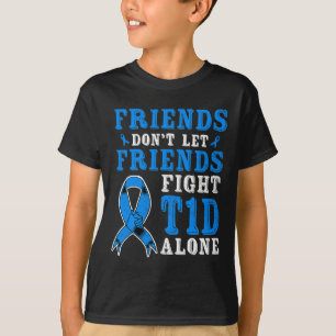 Camiseta Amigos no permiten que los amigos luchen solos con
