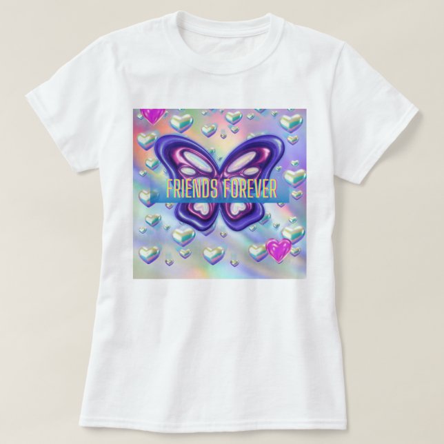 CAMISETA AMIGOS PARA SIEMPRE (Diseño del anverso)