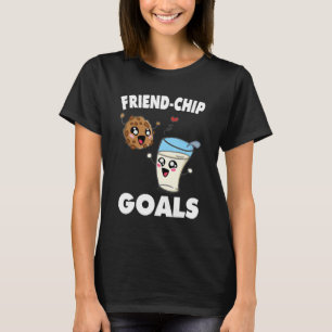 Camiseta Amigos Para Siempre Leche Y Galletas 1