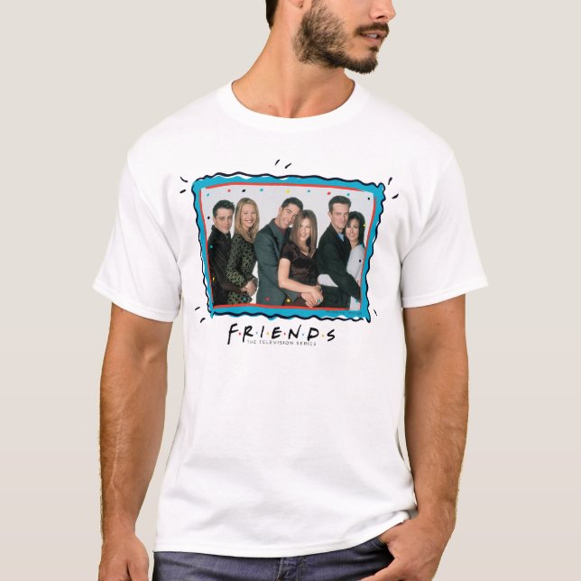 Camiseta AMIGOS™ | Parejas de abrazo (Anverso)