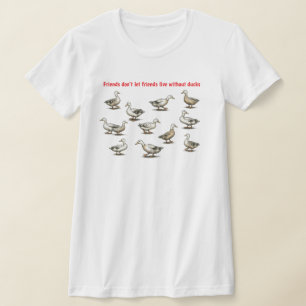 Camiseta Amigos Patos