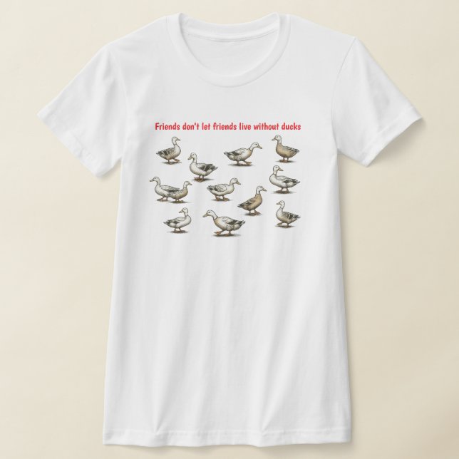 Camiseta Amigos Patos (Distribución)