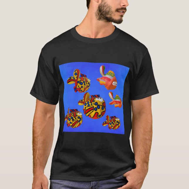 Camiseta Amigos Peces (Anverso)