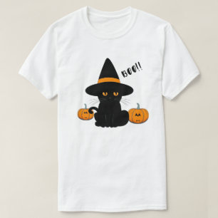 Camiseta Amigos Personalizados honrados de Halloween, gato 
