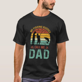 Camiseta Amigos Pescadores Me Llaman Papá – Papá Divertido
