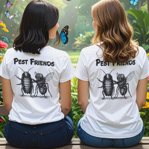 Camiseta Amigos Pest BFF Front & Back