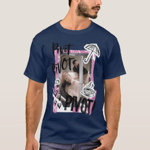 Camiseta Amigos PIVOT Rachel Ross y amigo Chandler