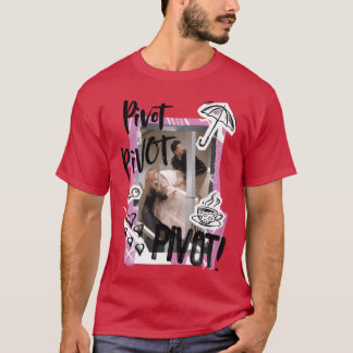 Camiseta Amigos PIVOT Rachel Ross y amigo de Chandler
