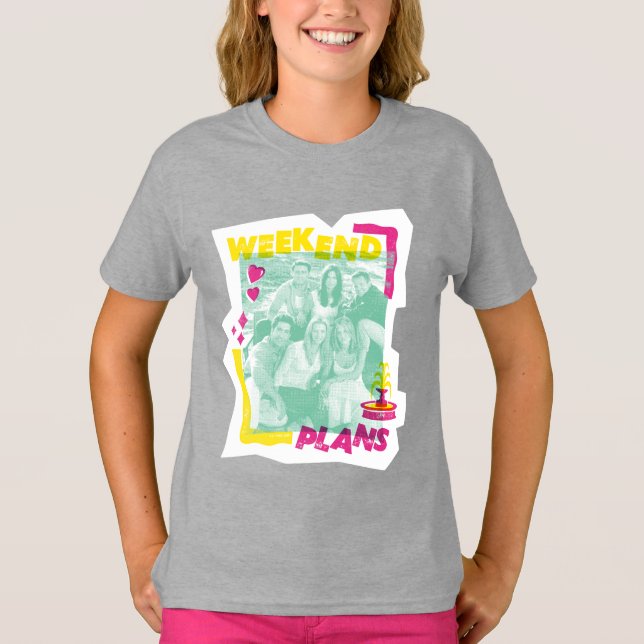 Camiseta AMIGOS™ | Planes de fin de semana (Anverso)