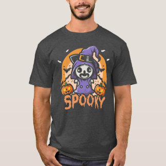 Camiseta Amigos premium de diseño Cute Spooky