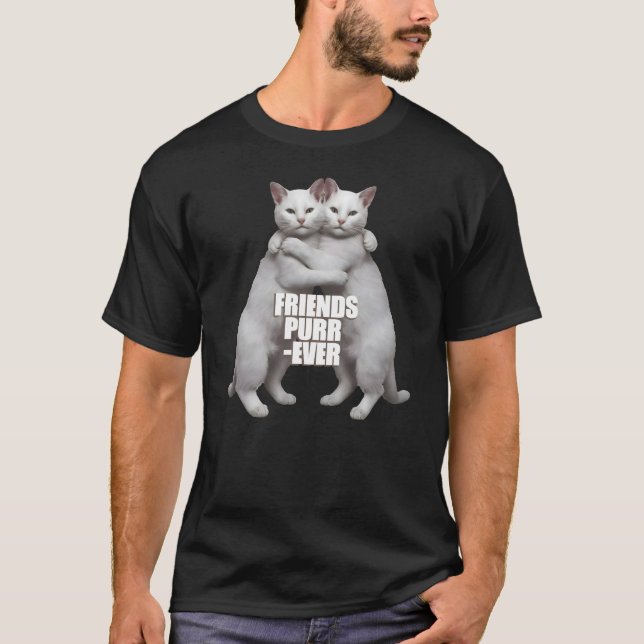 Camiseta Amigos Purr-Ever (Anverso)