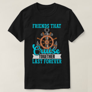 Camiseta Amigos que cruzan juntos por siempre