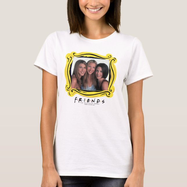 Camiseta AMIGOS™ | Rachel, Phoebe y Monica (Anverso)