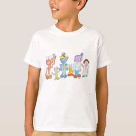 Camiseta Amigos Robots