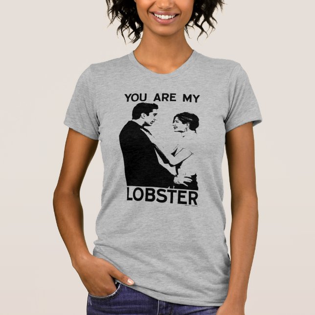 Camiseta AMIGOS™ | Ross & Rachel - Eres mi amante (Anverso)