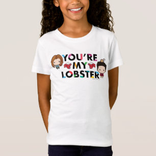 Camiseta AMIGOS™ Ross y Rachel Lobster Chibi