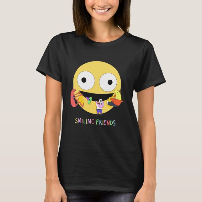 Camiseta Amigos sonrientes (Anverso)